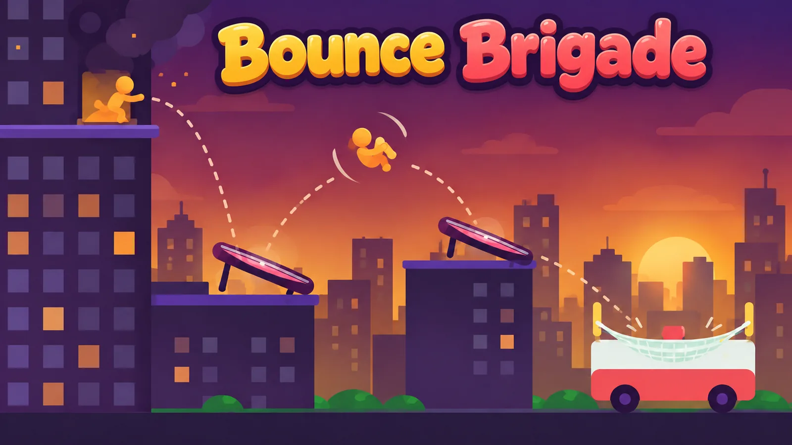 Bounce Brigade title art