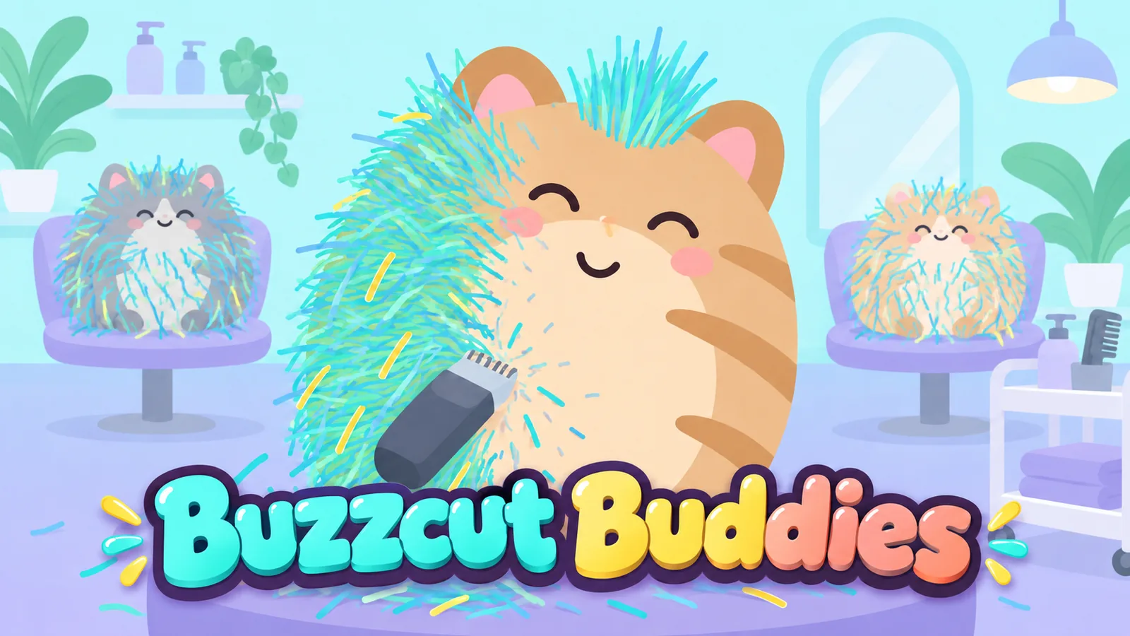 Buzzcut Buddies title art