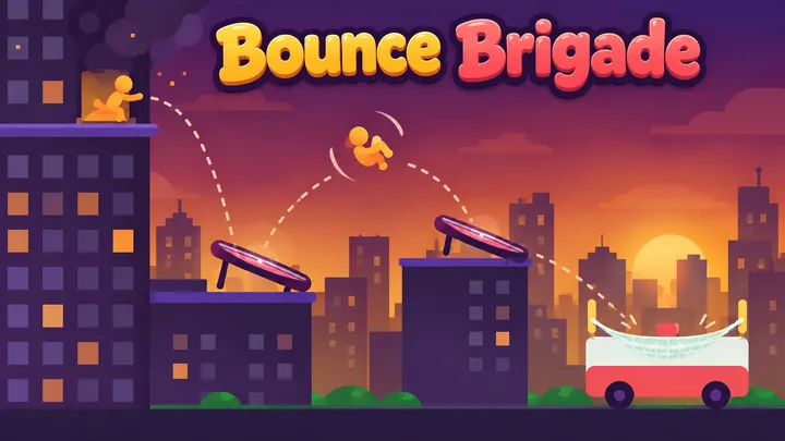 Bounce Brigade title art