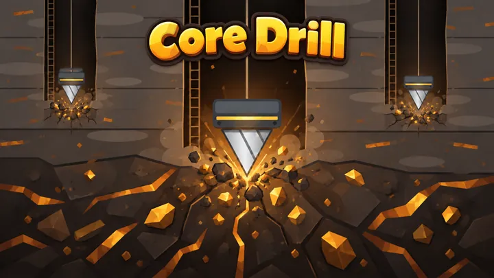 Core Drill title art