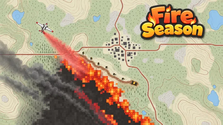 Fire Season title art