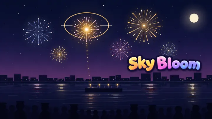 Sky Bloom title art