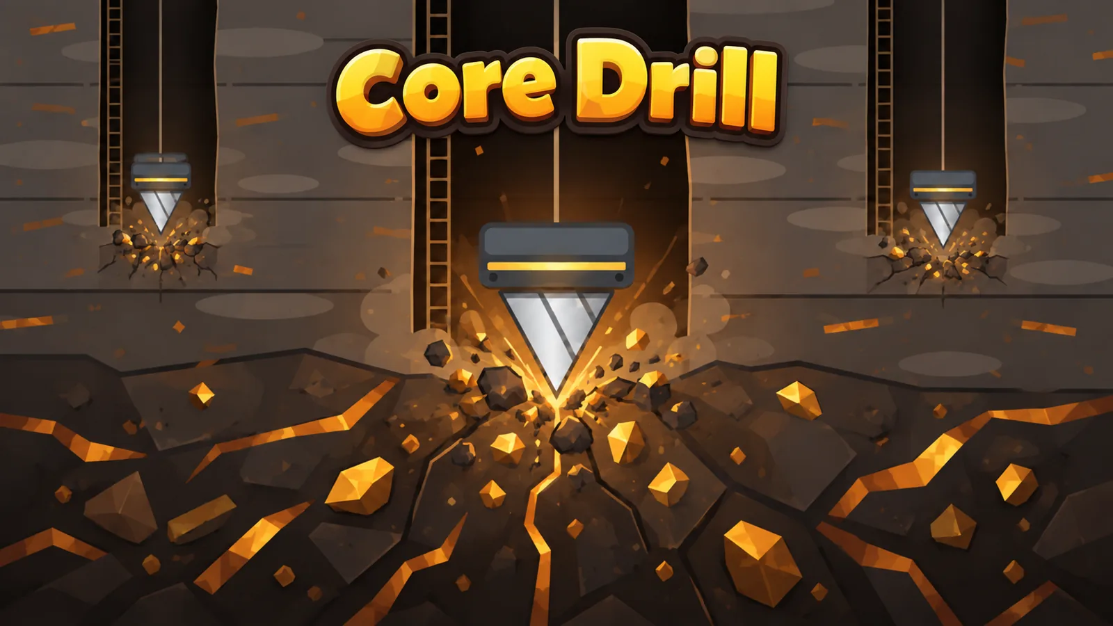 Core Drill title art
