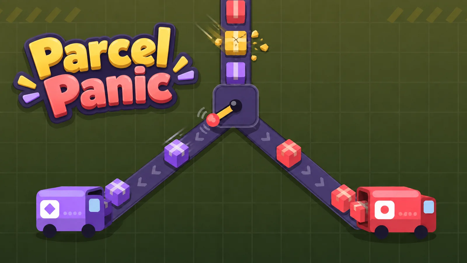 Parcel Panic title art