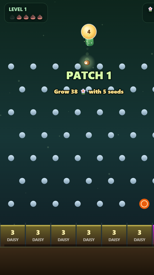 Bloom Drop gameplay screenshot