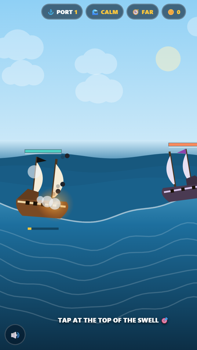 Broadside Baron gameplay screenshot