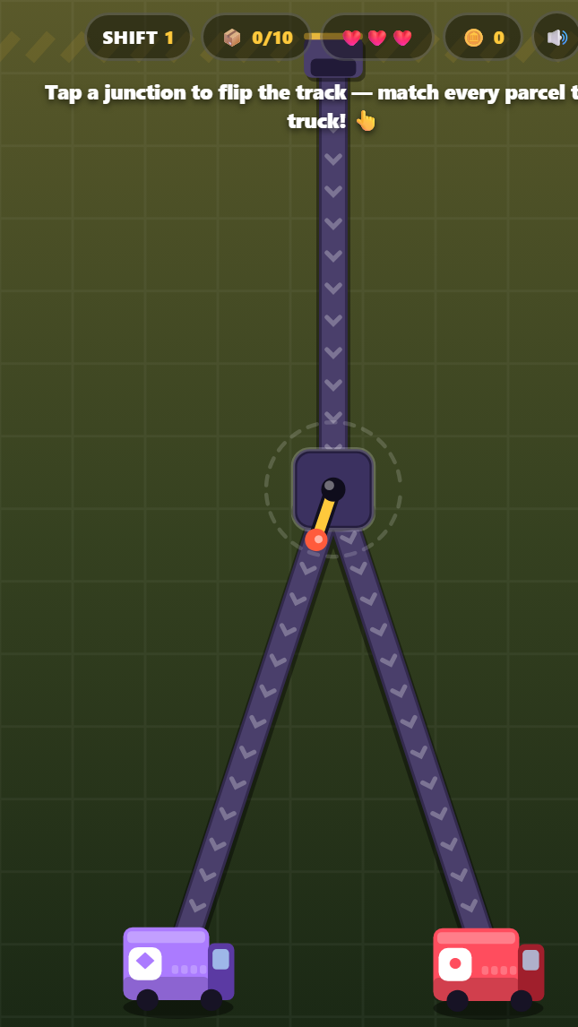 Parcel Panic gameplay screenshot