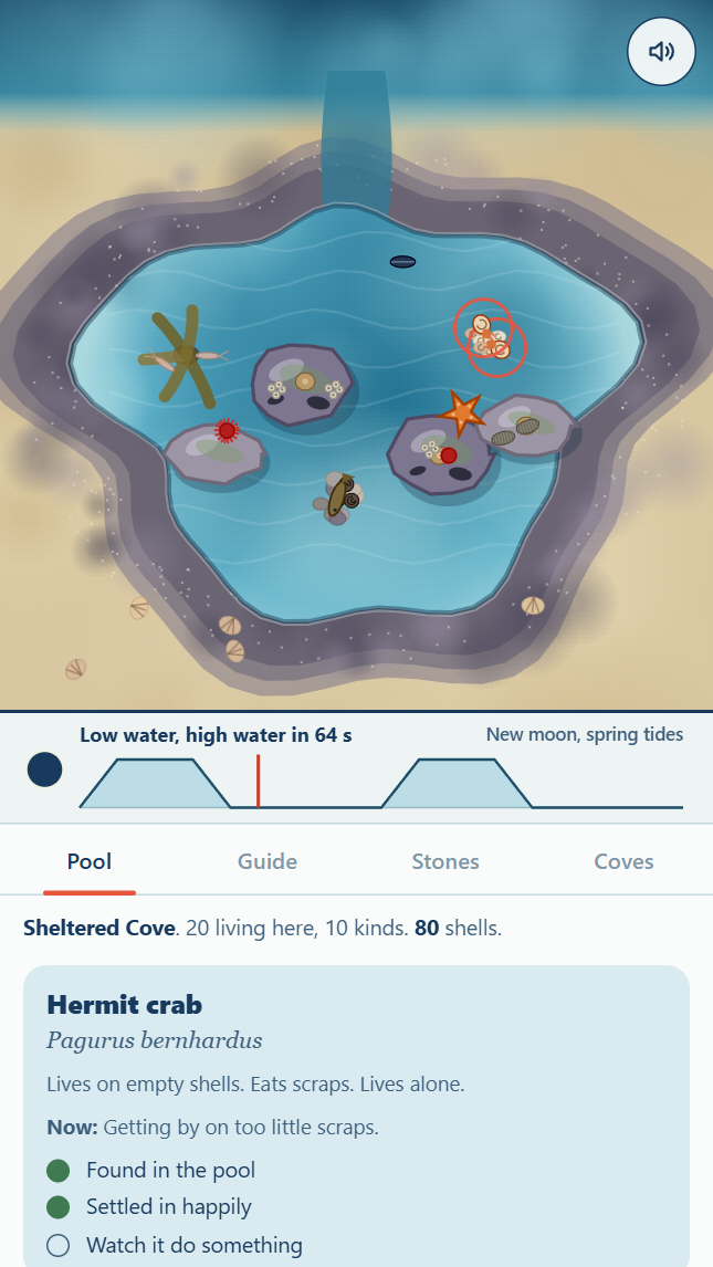Tide Pool gameplay screenshot